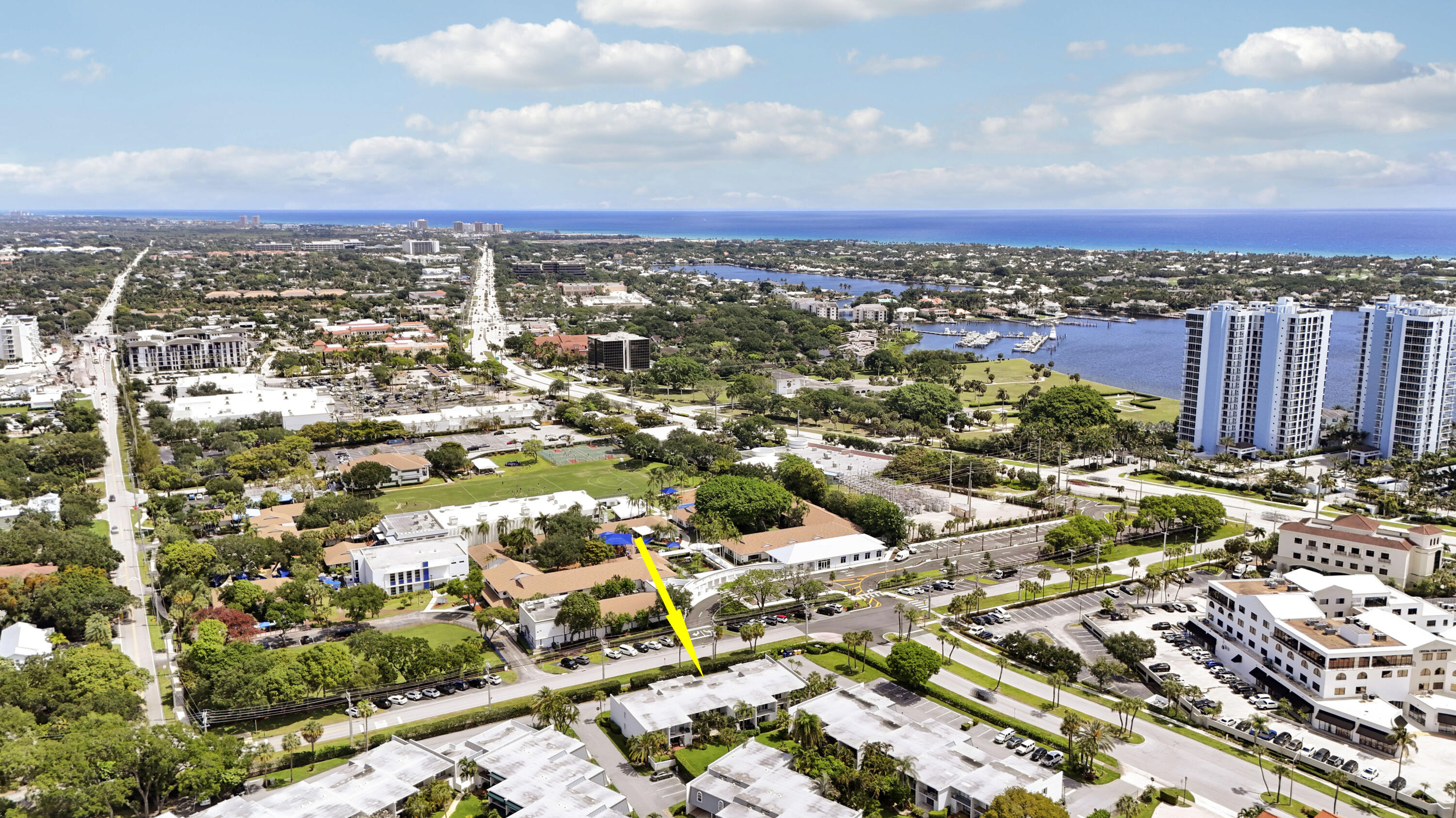 384 Golfview Road, Unit D North Palm Beach, FL 33408 - Photo 49 of 52 Aerial