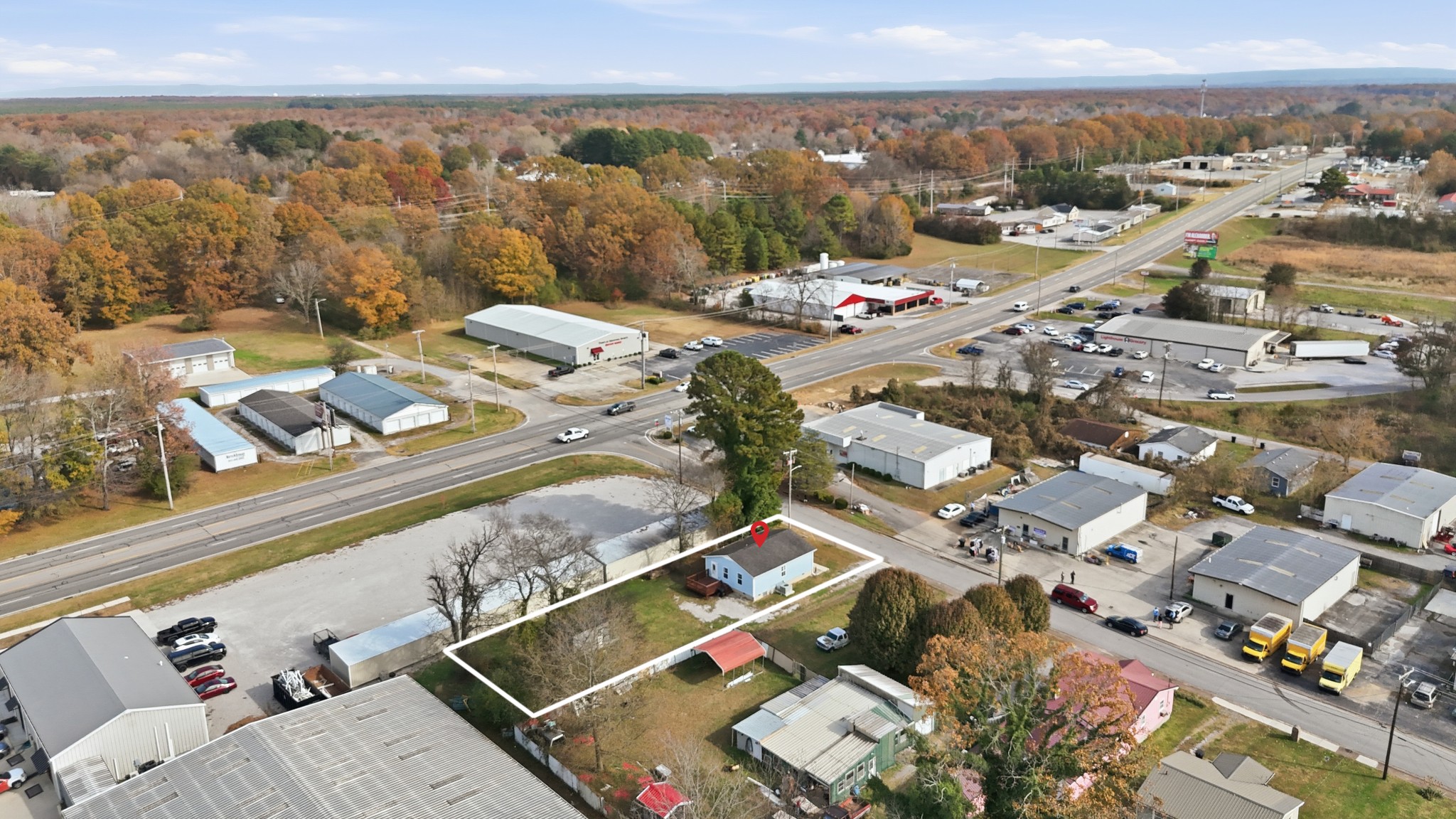 206 Weaver Street Tullahoma, TN 37388 - Photo 40 of 40 an aerial view of a city