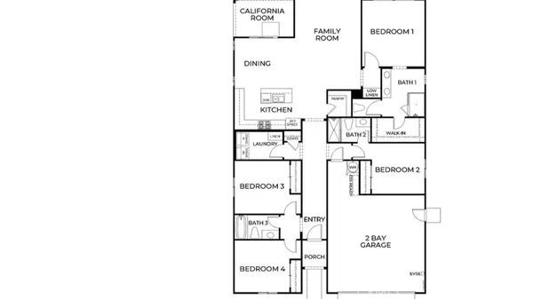 a picture of a bench in front of a wall