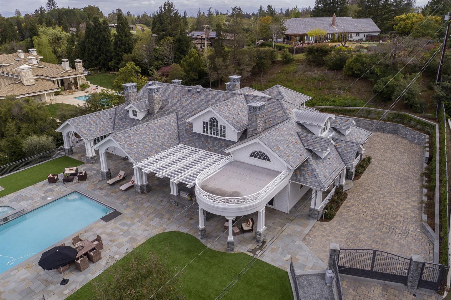 14966 Sobey Road Saratoga, CA 95070 - Photo 13 of 60 an aerial view of a house with outdoor space