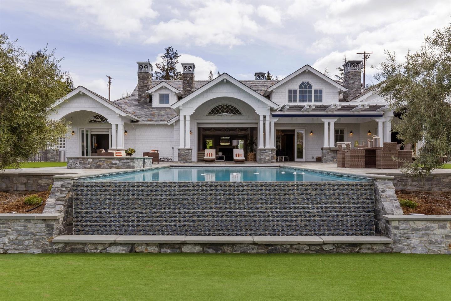 14966 Sobey Road Saratoga, CA 95070 - Photo 14 of 60 a front view of a house with a yard