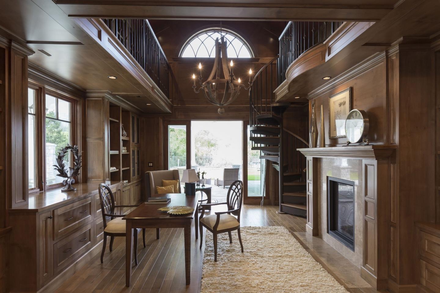 14966 Sobey Road Saratoga, CA 95070 - Photo 19 of 60 a view of a livingroom with furniture window and wooden floor