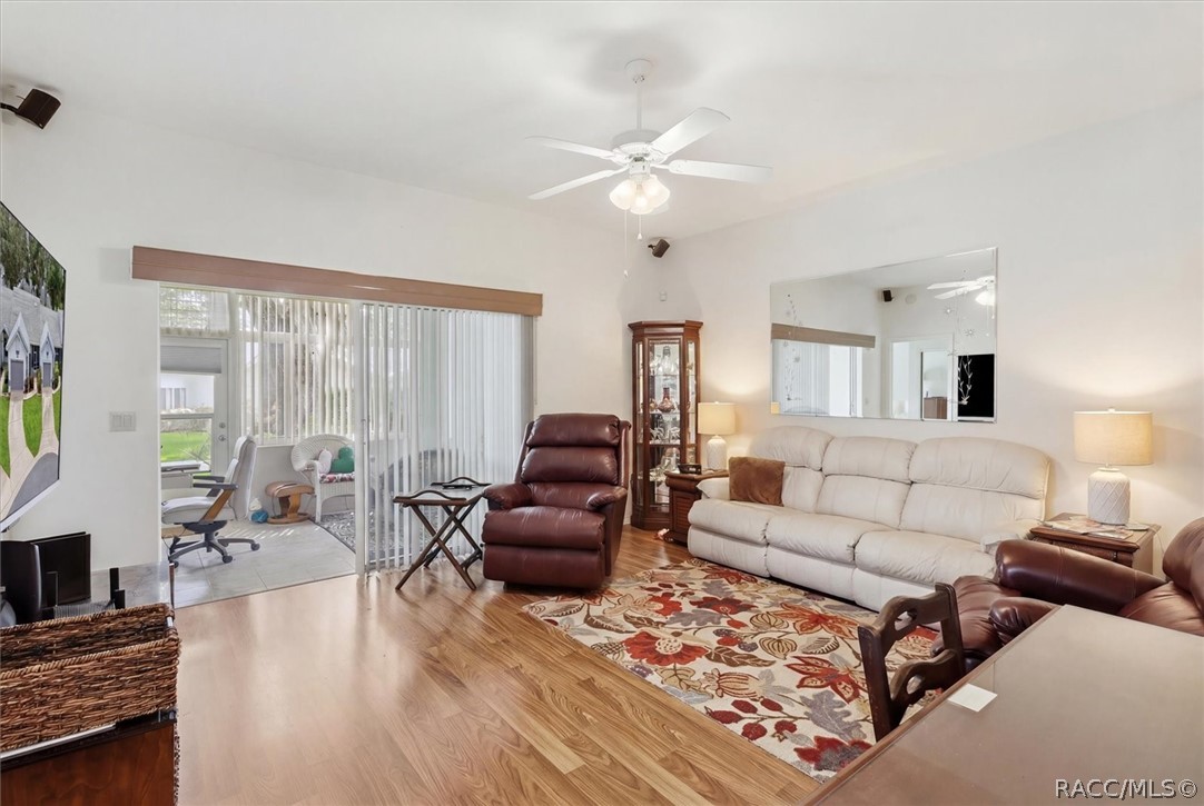 6716 East Waybridge Court Inverness, FL 34452 - Photo 17 of 49 Living room with sliders