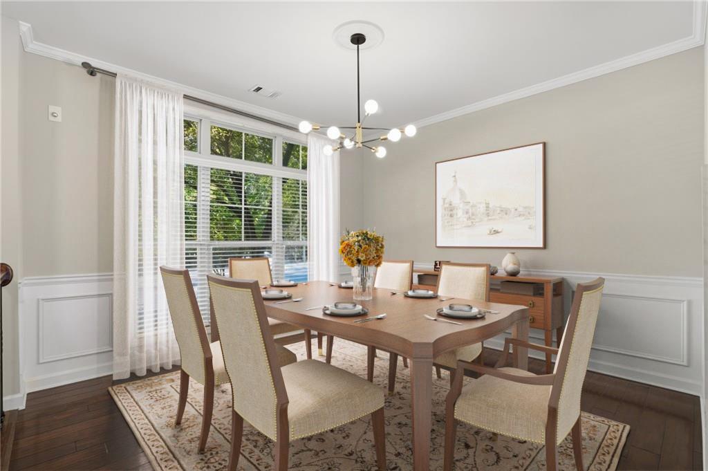 1221 Lavista Road Northeast Atlanta, GA 30324 - Photo 3 of 31 a view of a dining room with furniture window and outside view
