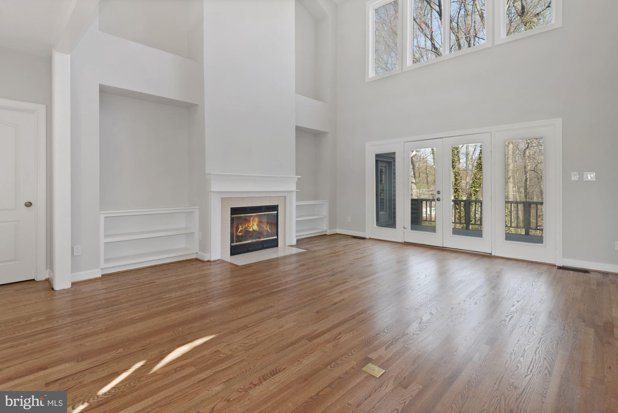 1308 Stamford Way Reston, VA 20194 - Photo 15 of 53 Living Room Fireplace