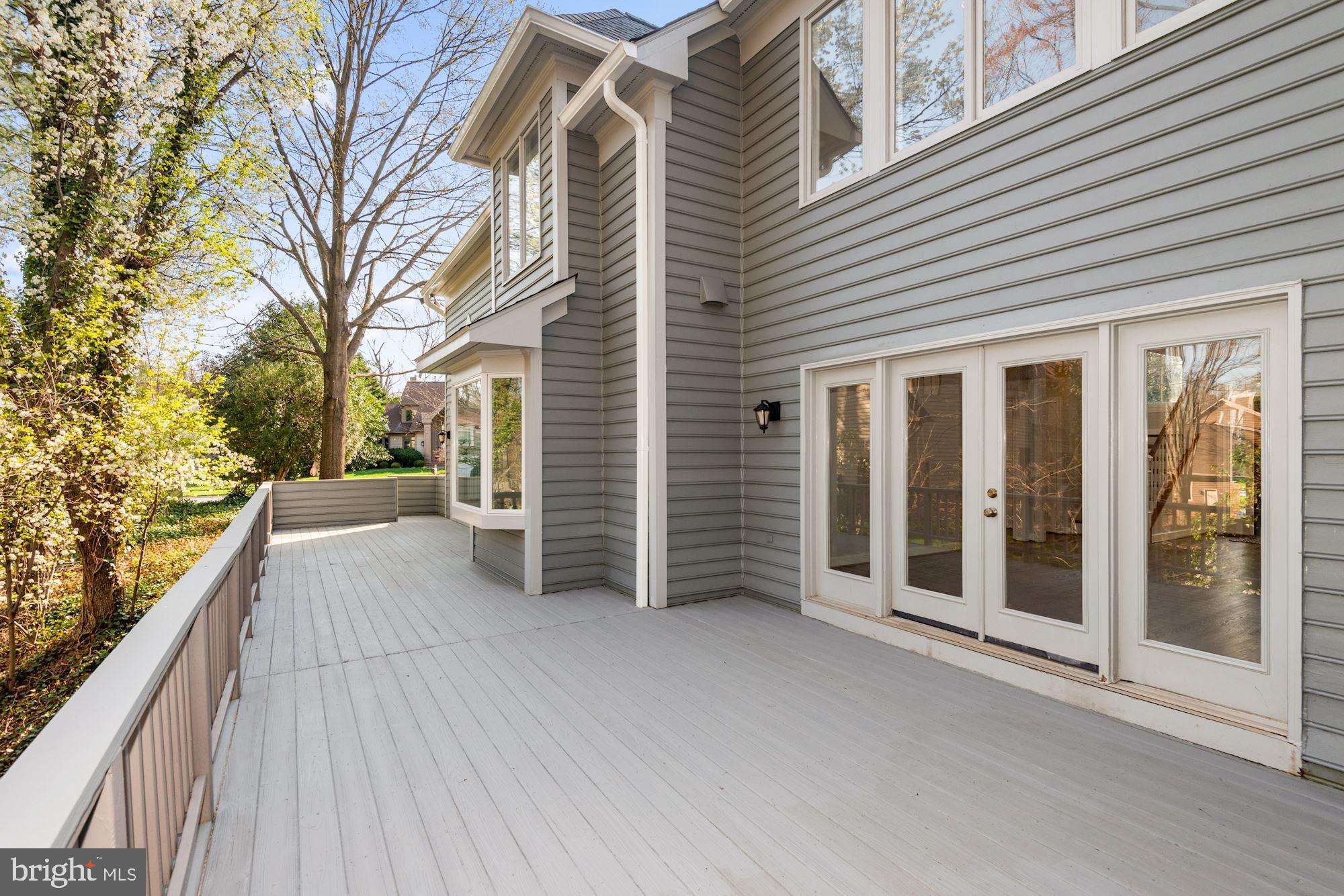 1308 Stamford Way Reston, VA 20194 - Photo 46 of 53 Deck View from the Right