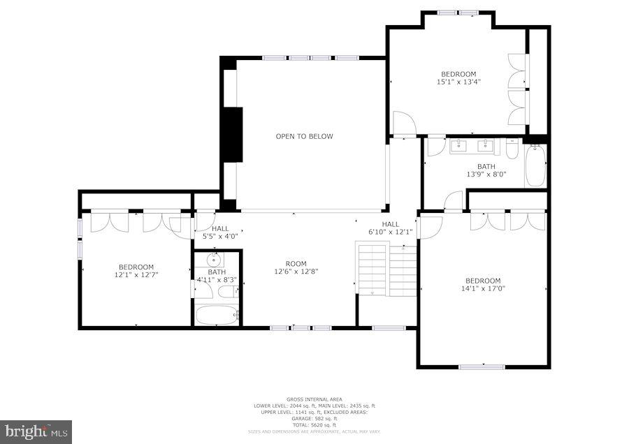 1308 Stamford Way Reston, VA 20194 - Photo 51 of 53 Floor Plans - Upper Level