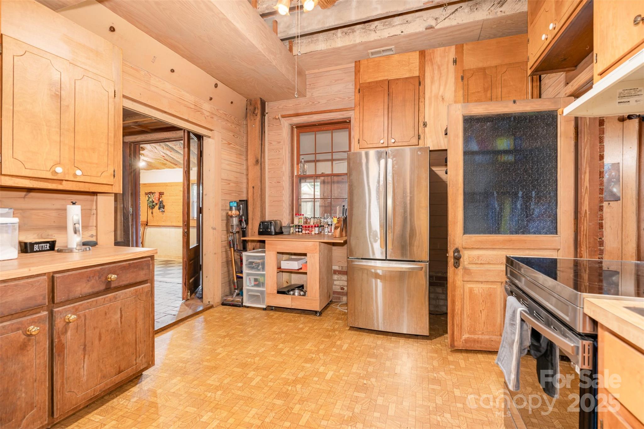 417 Phifer Road Kings Mountain, NC 28086 - Photo 11 of 31 a kitchen with stainless steel appliances a refrigerator and a stove top oven