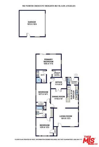 $1,598,000 | 502 North Crescent Heights Boulevard, Los Angeles, CA 90048