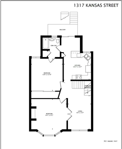 $1,199,000 | 1315-1317 Kansas Street, San Francisco, CA 94107