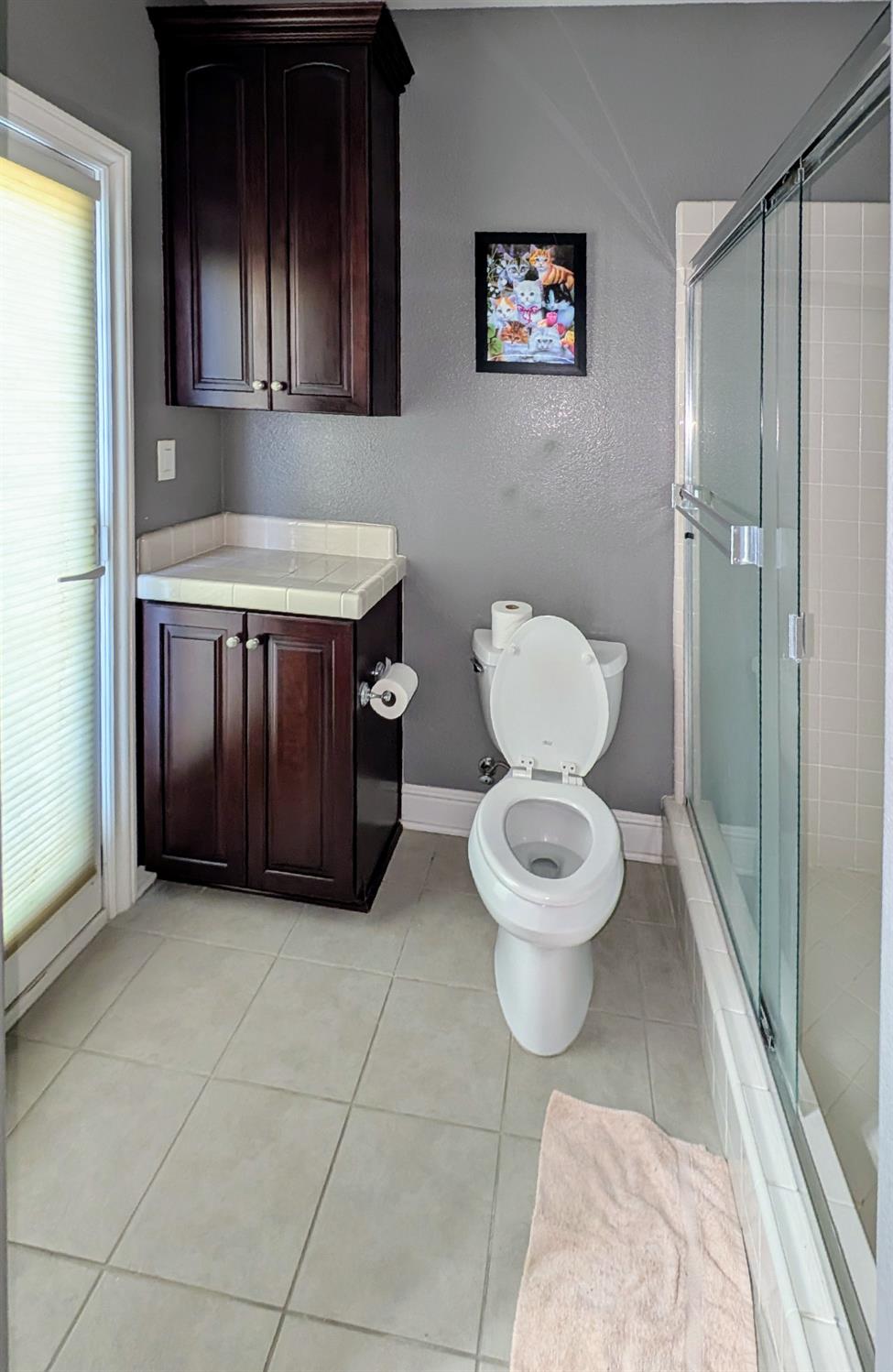 4389 Kilroy Court Rancho Cordova, CA 95742 - Photo 16 of 47 a bathroom with a toilet sink and mirror