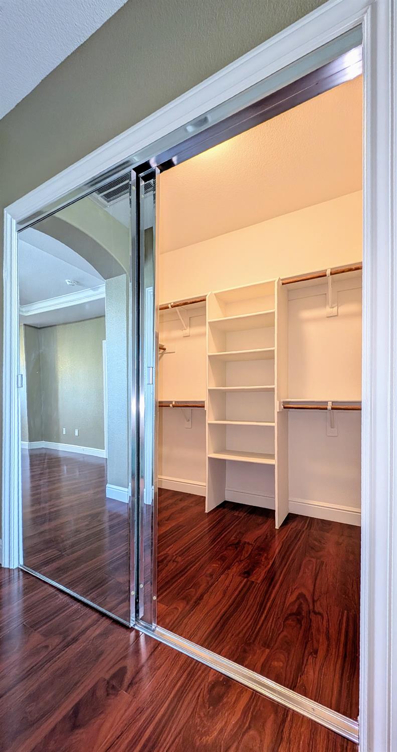 4389 Kilroy Court Rancho Cordova, CA 95742 - Photo 34 of 47 a view of walk in closet with empty racks