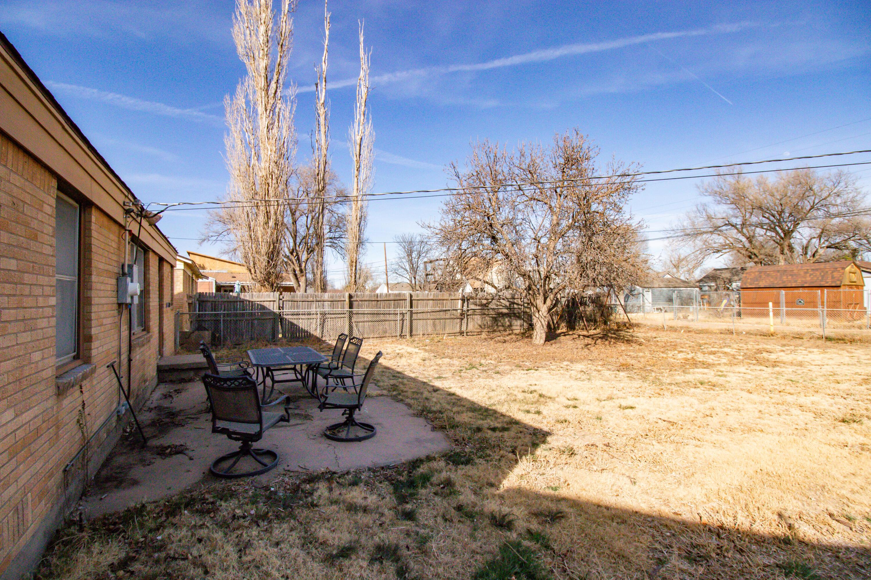 4211 South Travis Street Amarillo, TX 79110 - Photo 18 of 21 a view of outdoor space with seating area