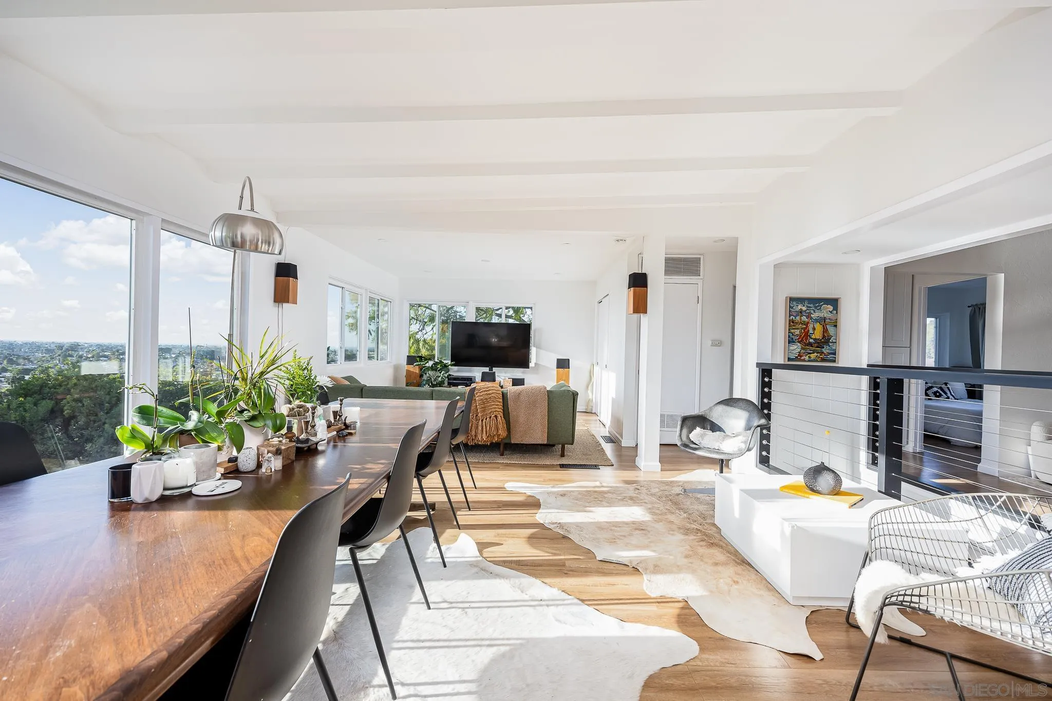 4344 Avon Drive La Mesa, CA 91941 - Photo 12 of 50 a living room with furniture potted plant and a large window