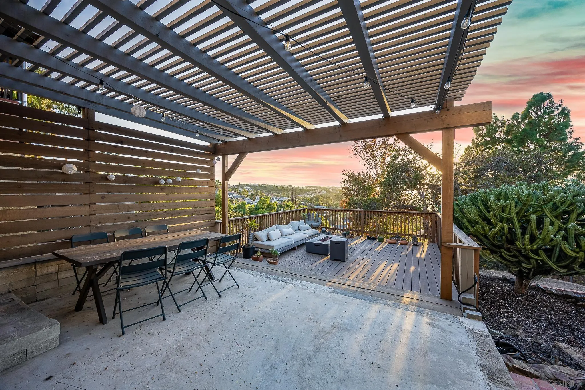 4344 Avon Drive La Mesa, CA 91941 - Photo 27 of 50 a backyard view with a sitting space