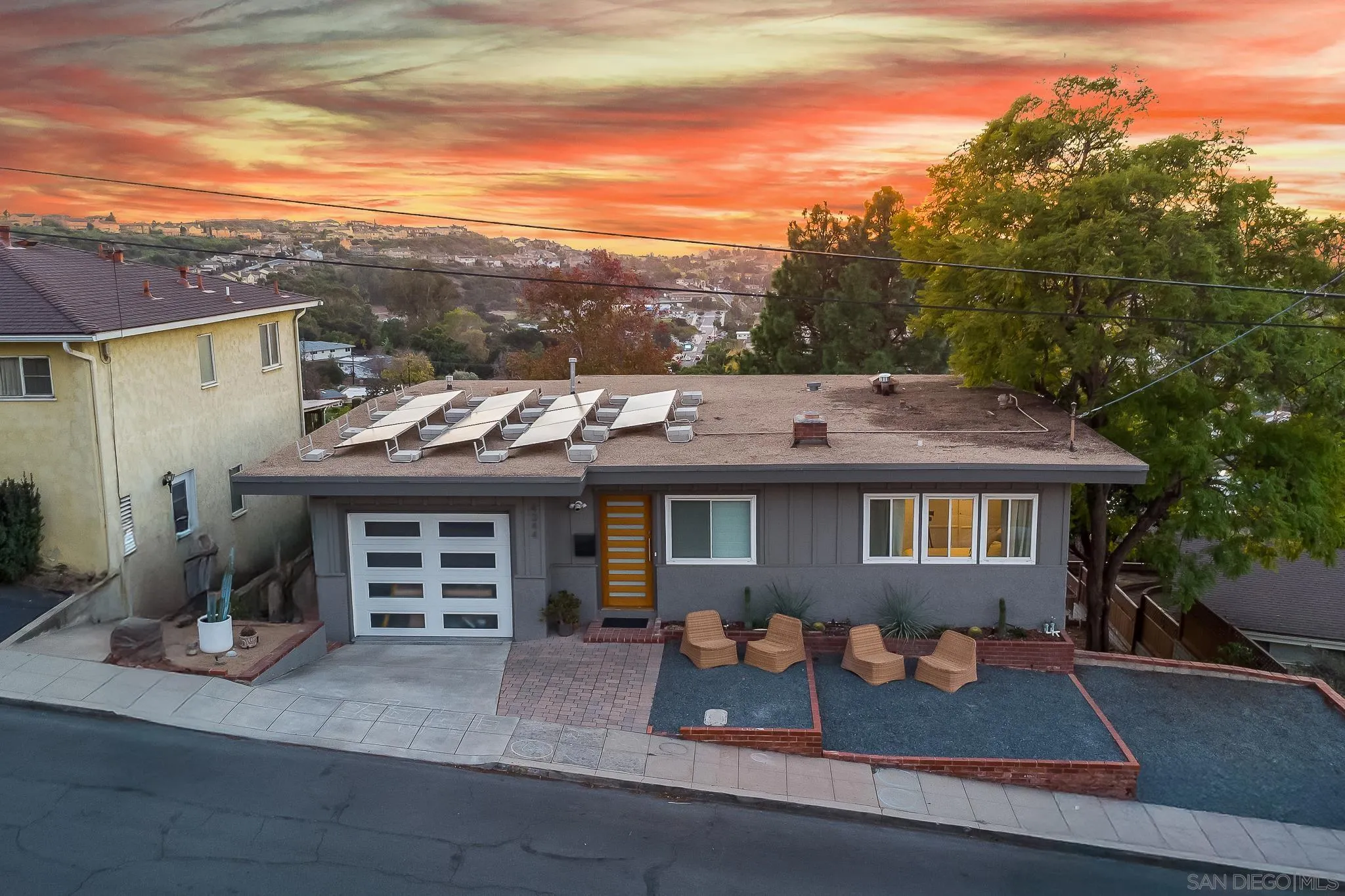 4344 Avon Drive La Mesa, CA 91941 - Photo 3 of 50 a view of a back yard of the house