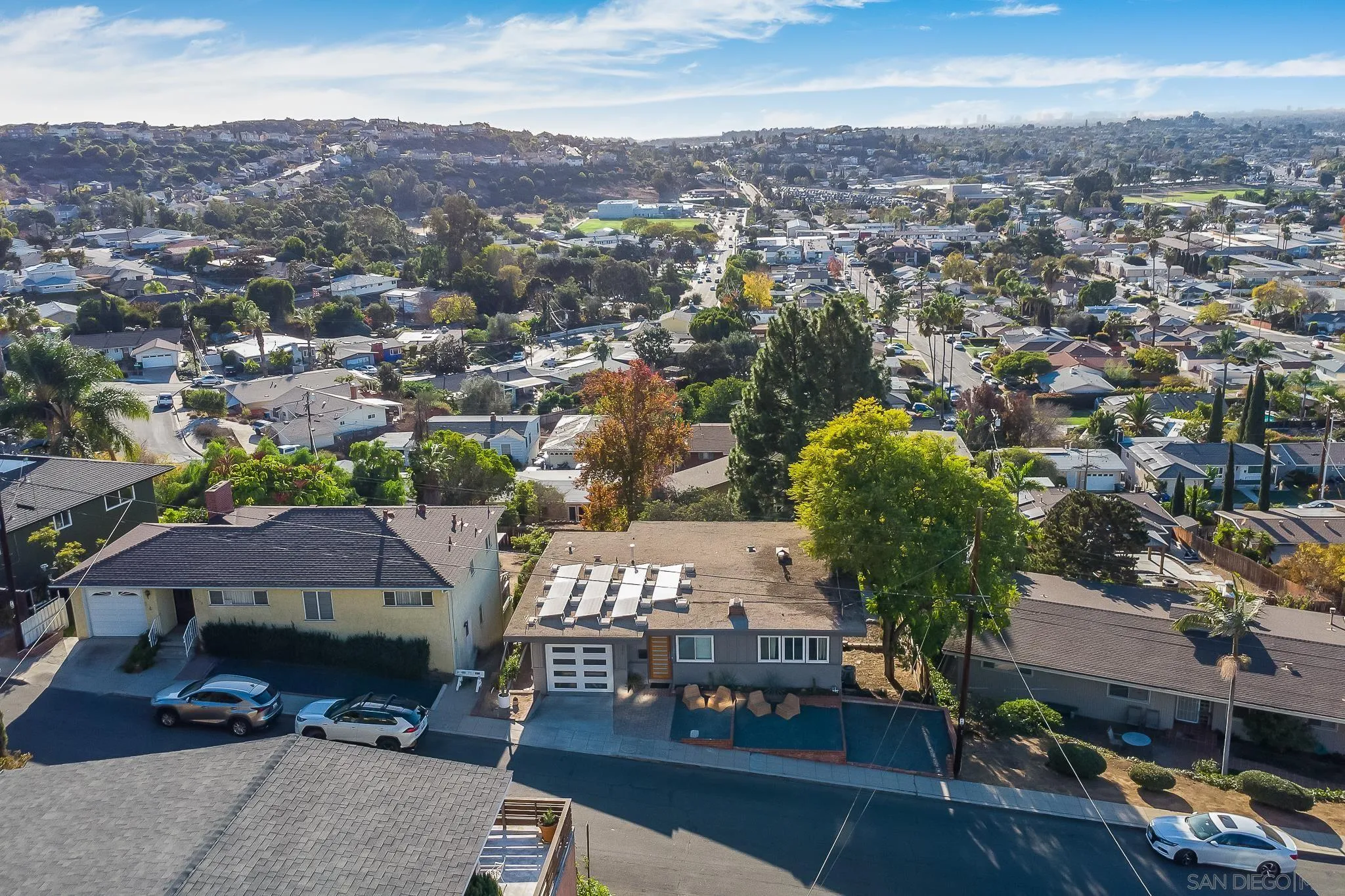4344 Avon Drive La Mesa, CA 91941 - Photo 33 of 50 an aerial view of multiple house