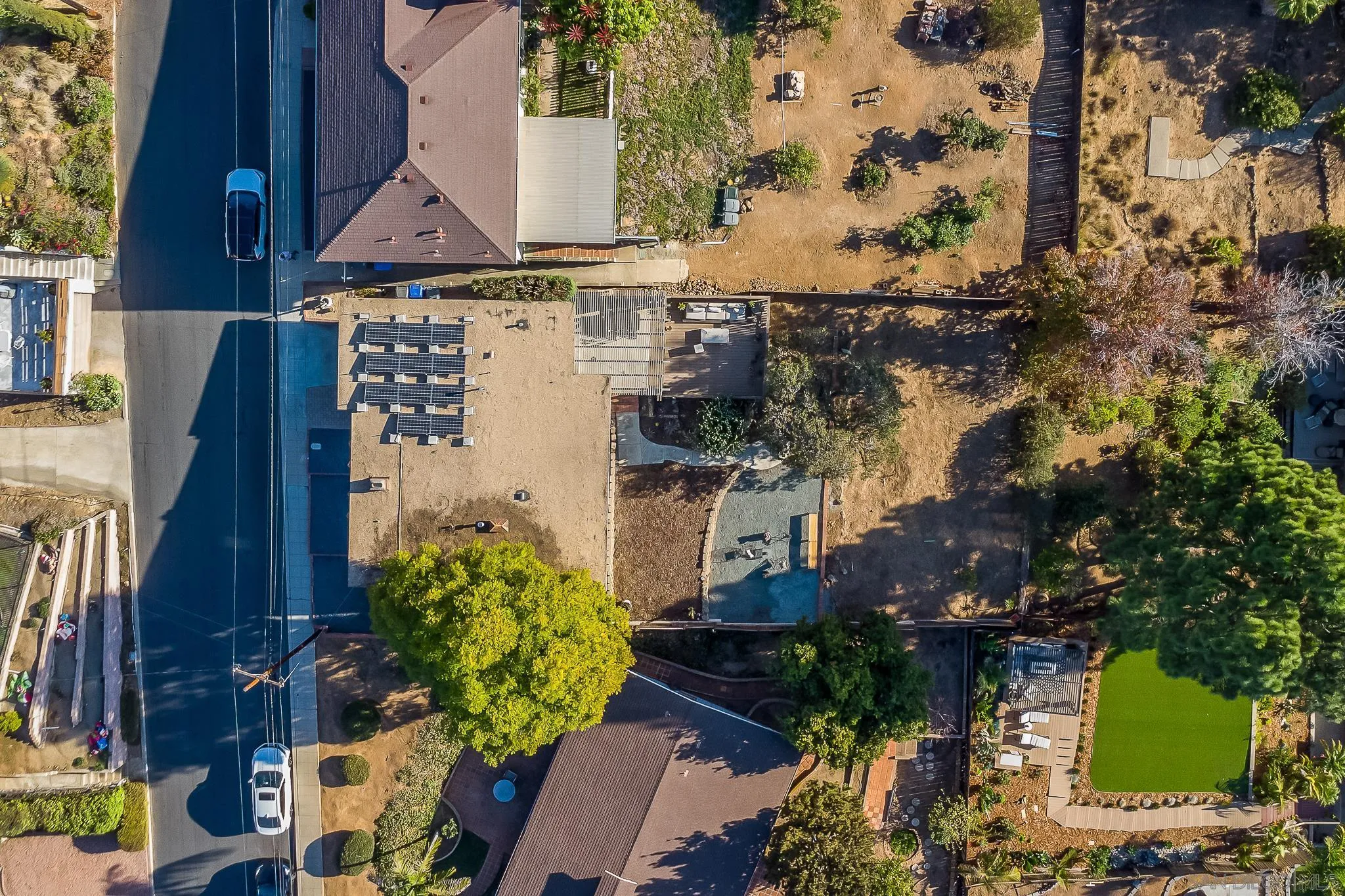 4344 Avon Drive La Mesa, CA 91941 - Photo 39 of 50 an aerial view of a house