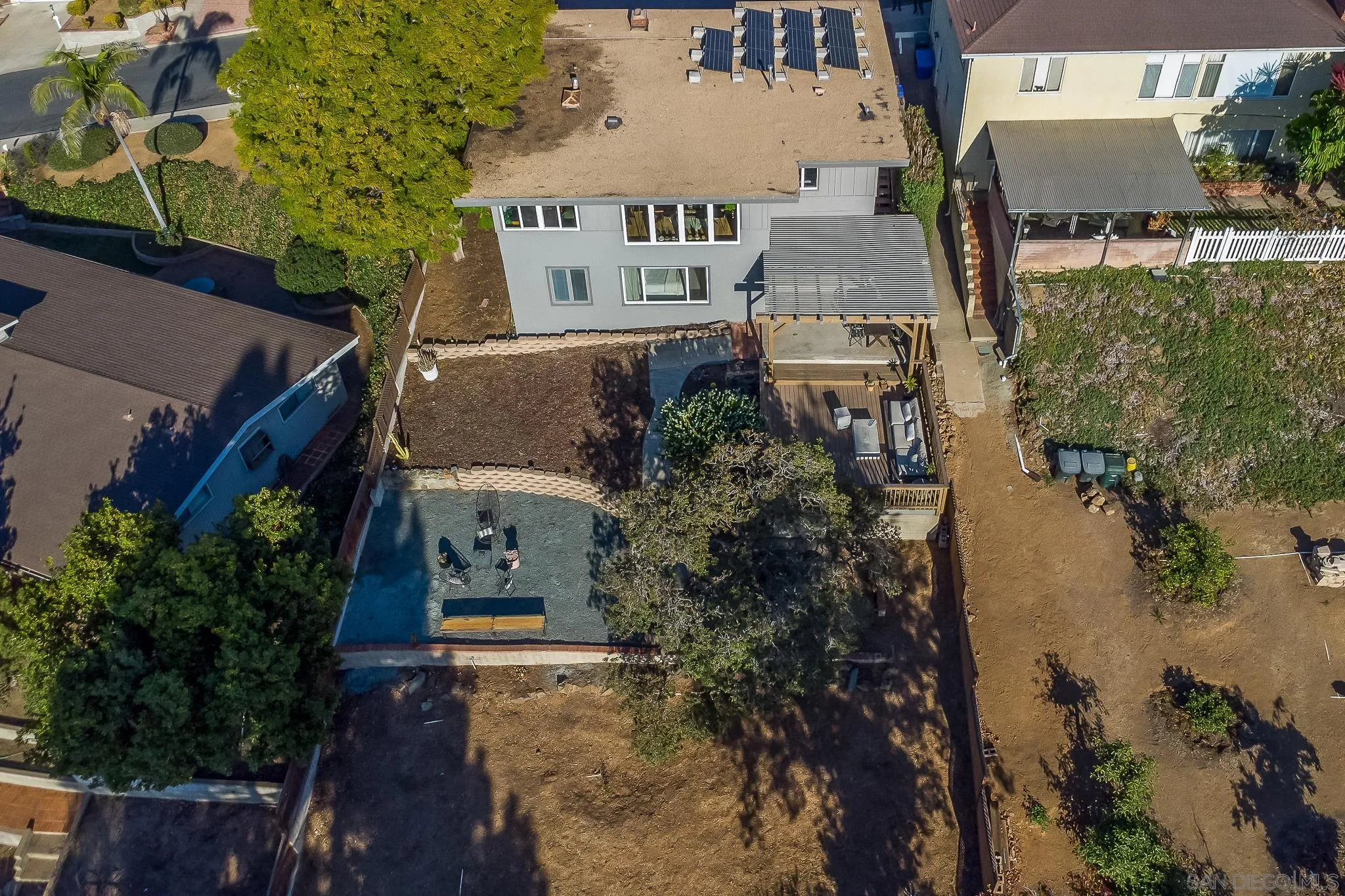 4344 Avon Drive La Mesa, CA 91941 - Photo 41 of 50 an aerial view of a house with a yard