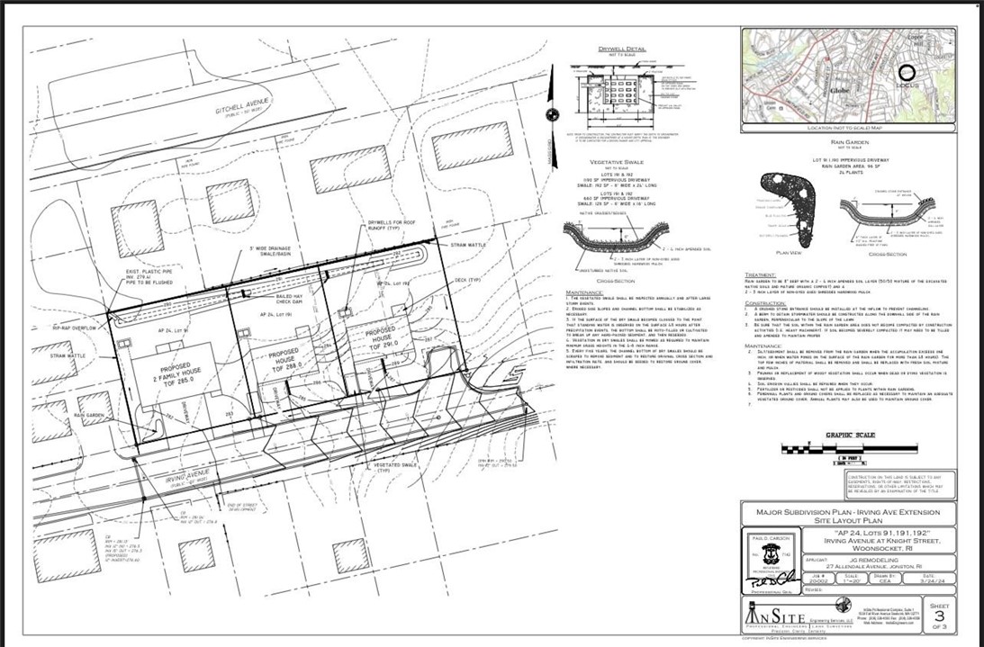 0 Irving Avenue Woonsocket, RI 02895 - Photo 3 of 3 siteplan