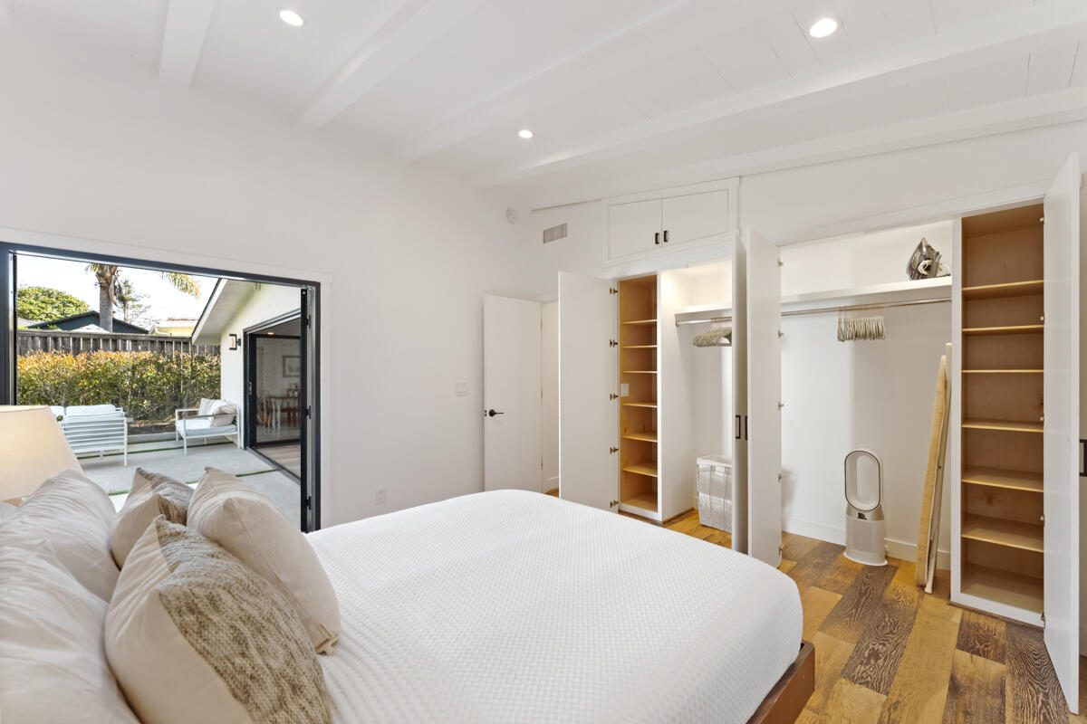2214 Channing Way Santa Barbara, CA 93109 - Photo 13 of 44 a bedroom with a large bed and a large window
