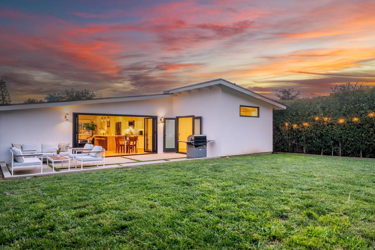 2214 Channing Way Santa Barbara, CA 93109 - Photo 37 of 44 a view of a house with a backyard and a patio