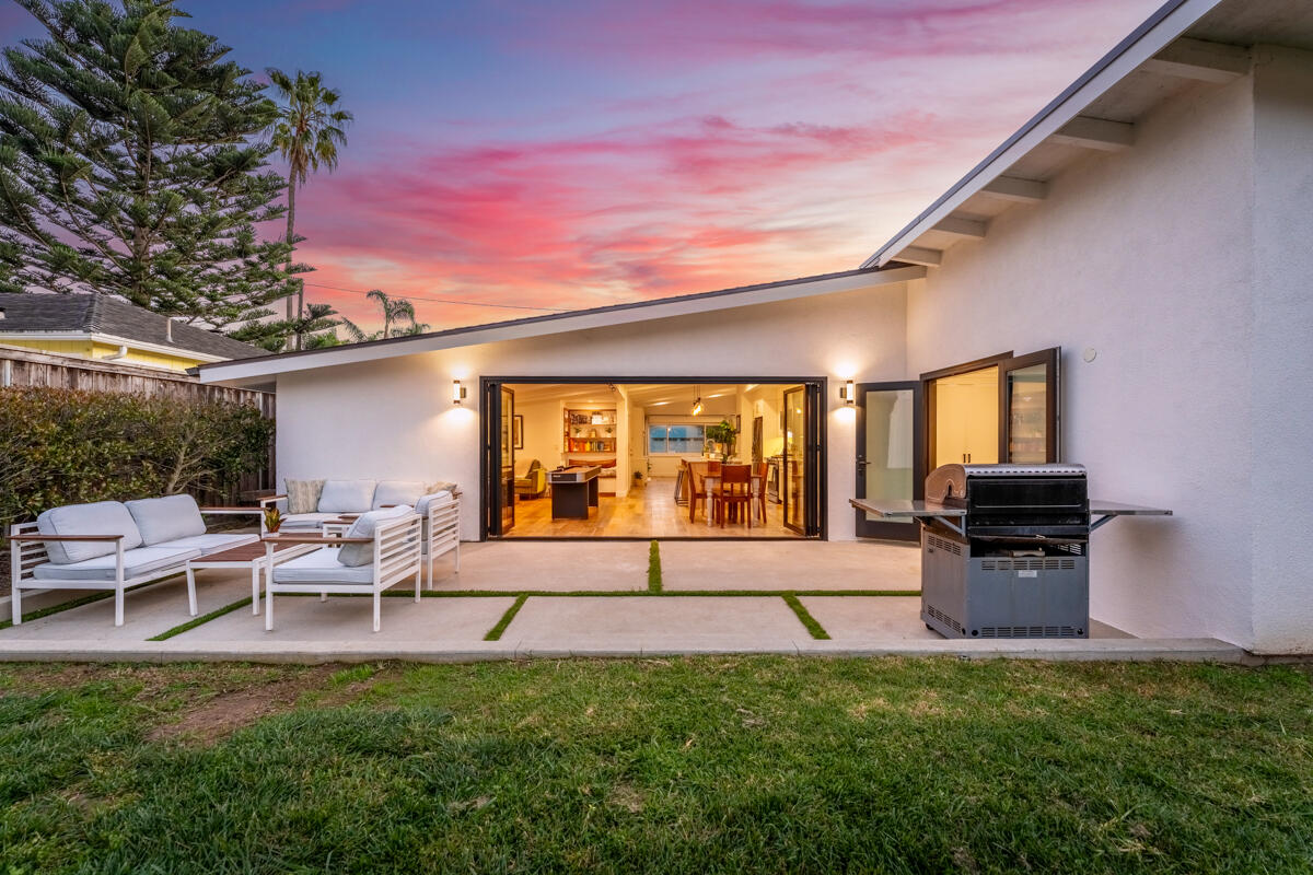 2214 Channing Way Santa Barbara, CA 93109 - Photo 39 of 44 a view of a house with backyard and sitting area