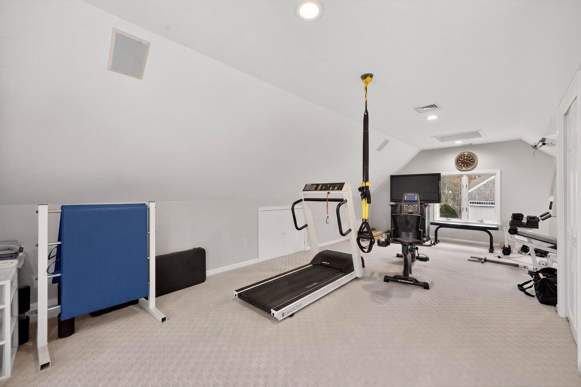 461 Wings Neck Road Pocasset, MA 02559 - Photo 29 of 42 a view of a room with gym equipment