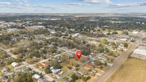 a view of city and ocean