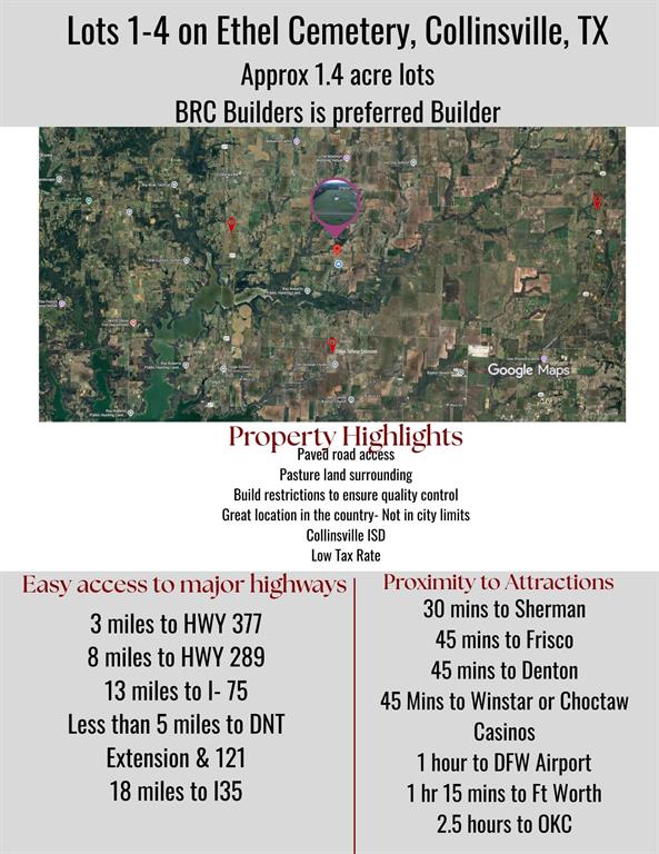 Lot 2 Ethel Cemetery Road Collinsville, TX 76233 - Photo 3 of 3