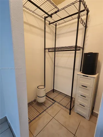 a view of walk in closet