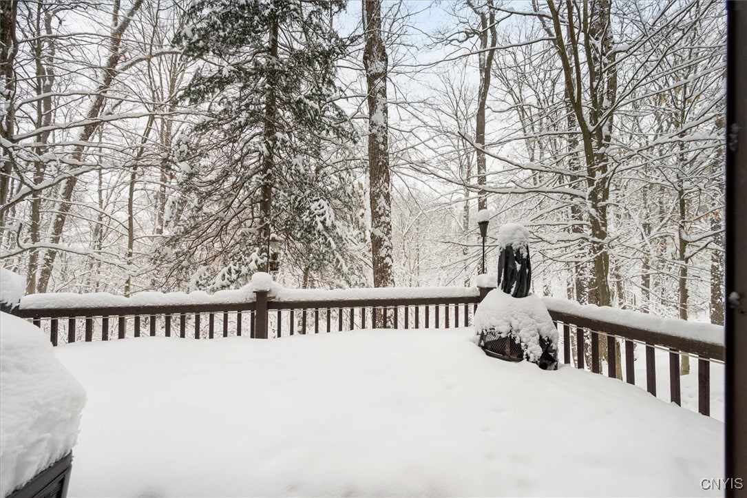 108 Long View East Webb, NY 13420 - Photo 19 of 23 Nice big deck facing the woods
