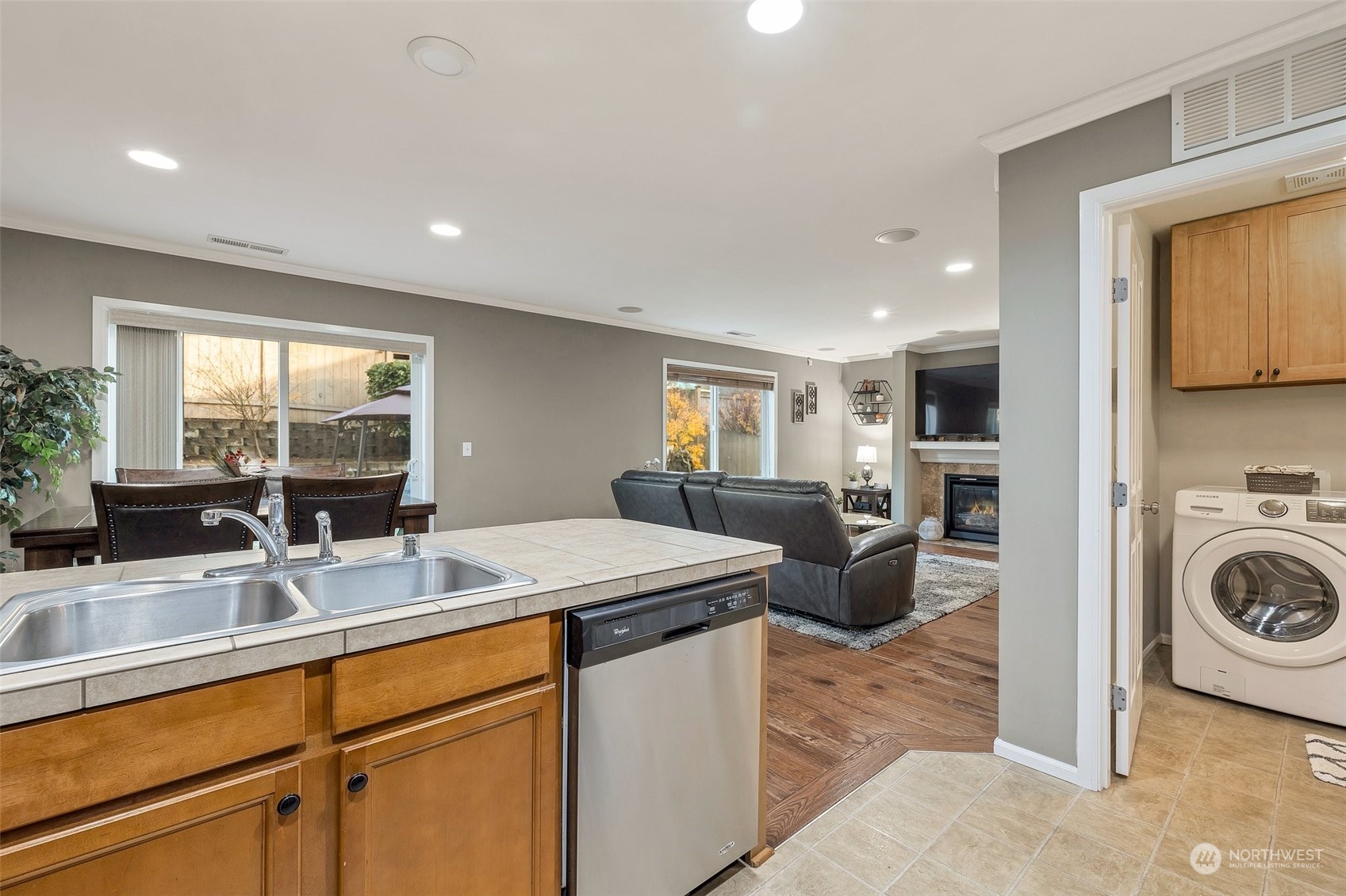 16603 42nd Avenue Southeast Bothell, WA 98012 - Photo 13 of 35 a room with sink washer and dryer