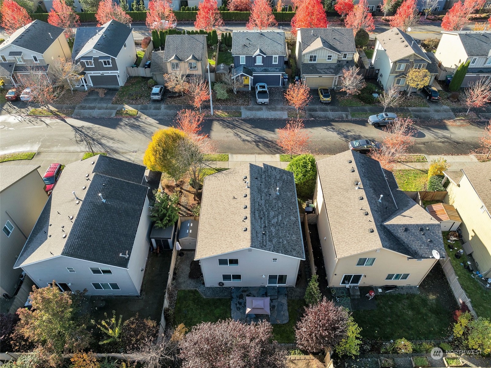 16603 42nd Avenue Southeast Bothell, WA 98012 - Photo 34 of 35 an aerial view of residential houses with outdoor space