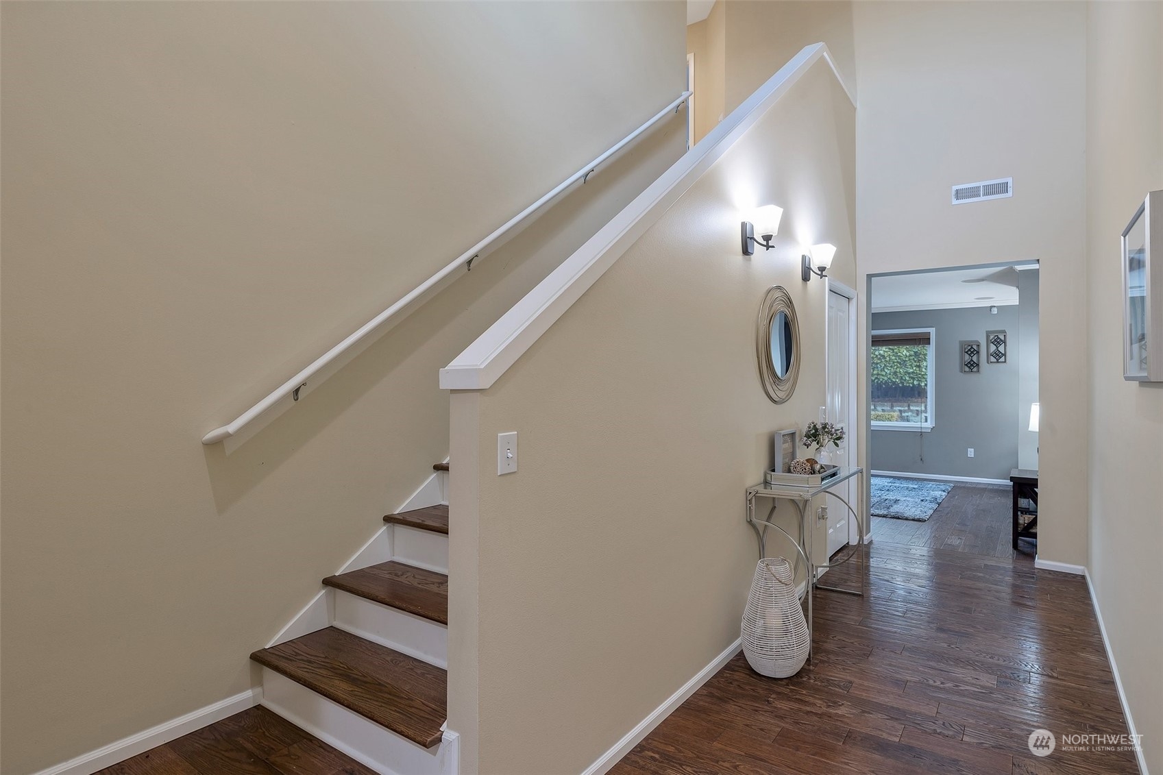 16603 42nd Avenue Southeast Bothell, WA 98012 - Photo 5 of 35 a view of entryway and hall with wooden floor