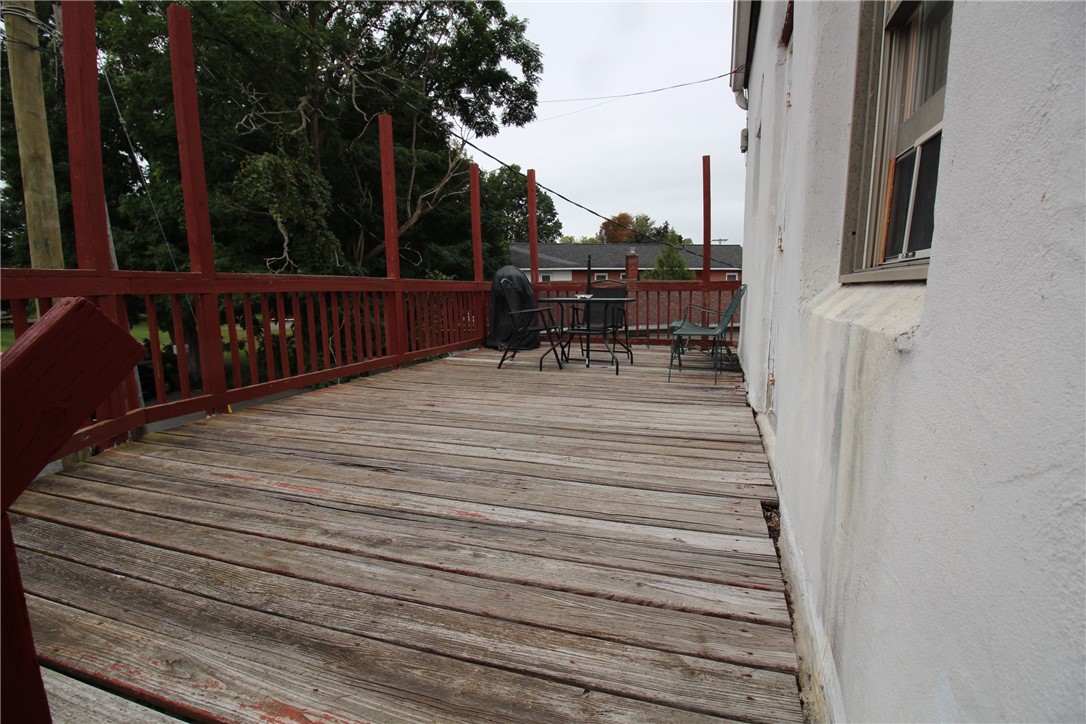 101 Main Street Phelps, NY 14532 - Photo 9 of 50 Back upper deck for tenants.