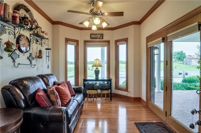 5400 Betts Road Greenbrier, TN 37073 - Photo 6 of 20 Panaromic view of the pond with scenic waterfall and fountains. Atrium door to covered wrap-around porch.....