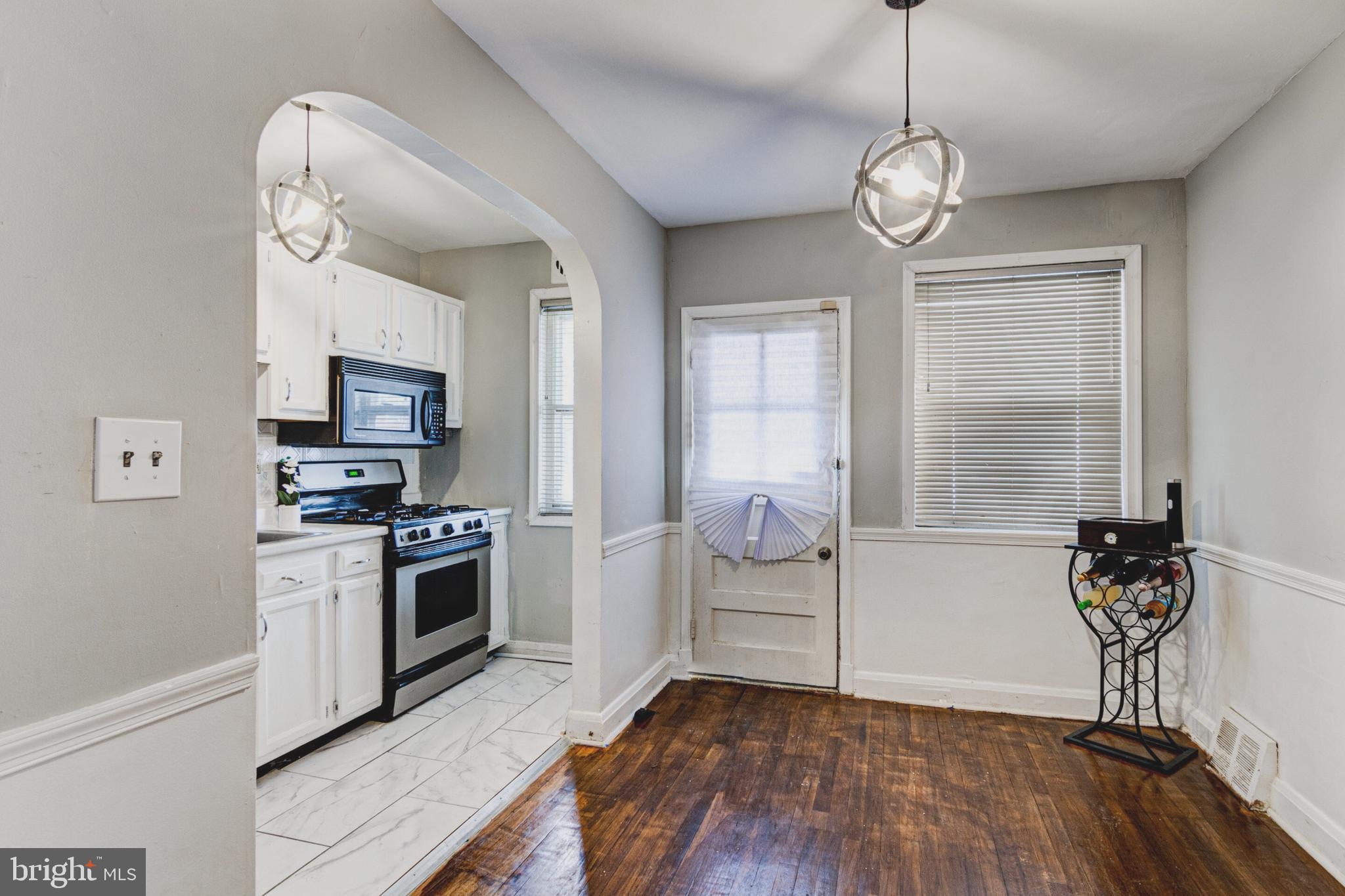 6924 Glenheights Road Baltimore, MD 21215 - Photo 6 of 16 Open dinning room and Kitchen