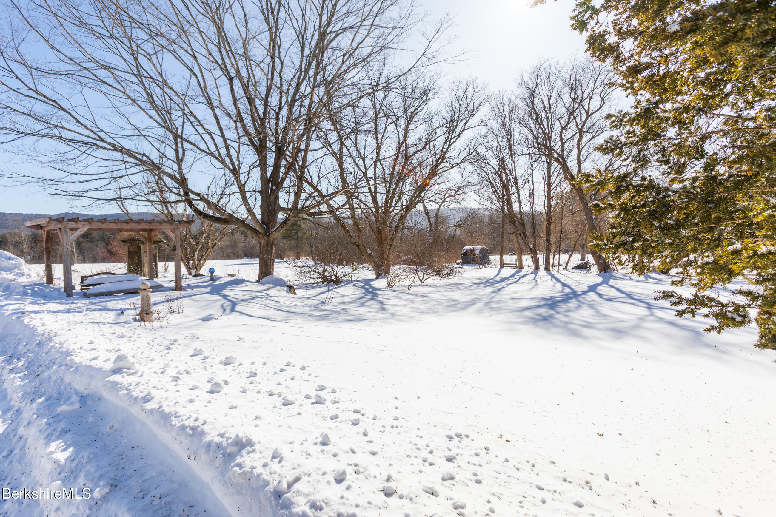 35 Chapman Road Pittsfield, MA 01201 - Photo 31 of 43 a view of snow on the side of the road