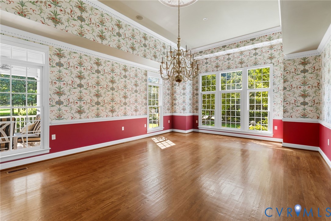 2365 State Rte 635 Midlothian, VA 23113 - Photo 58 of 64 Hardwood flooring, decorative wallpaper, extensive