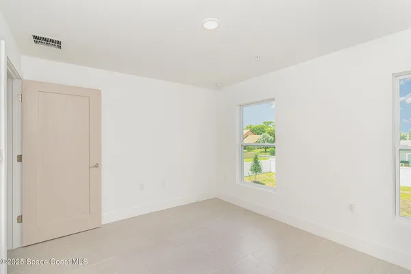 a view of hallway with window