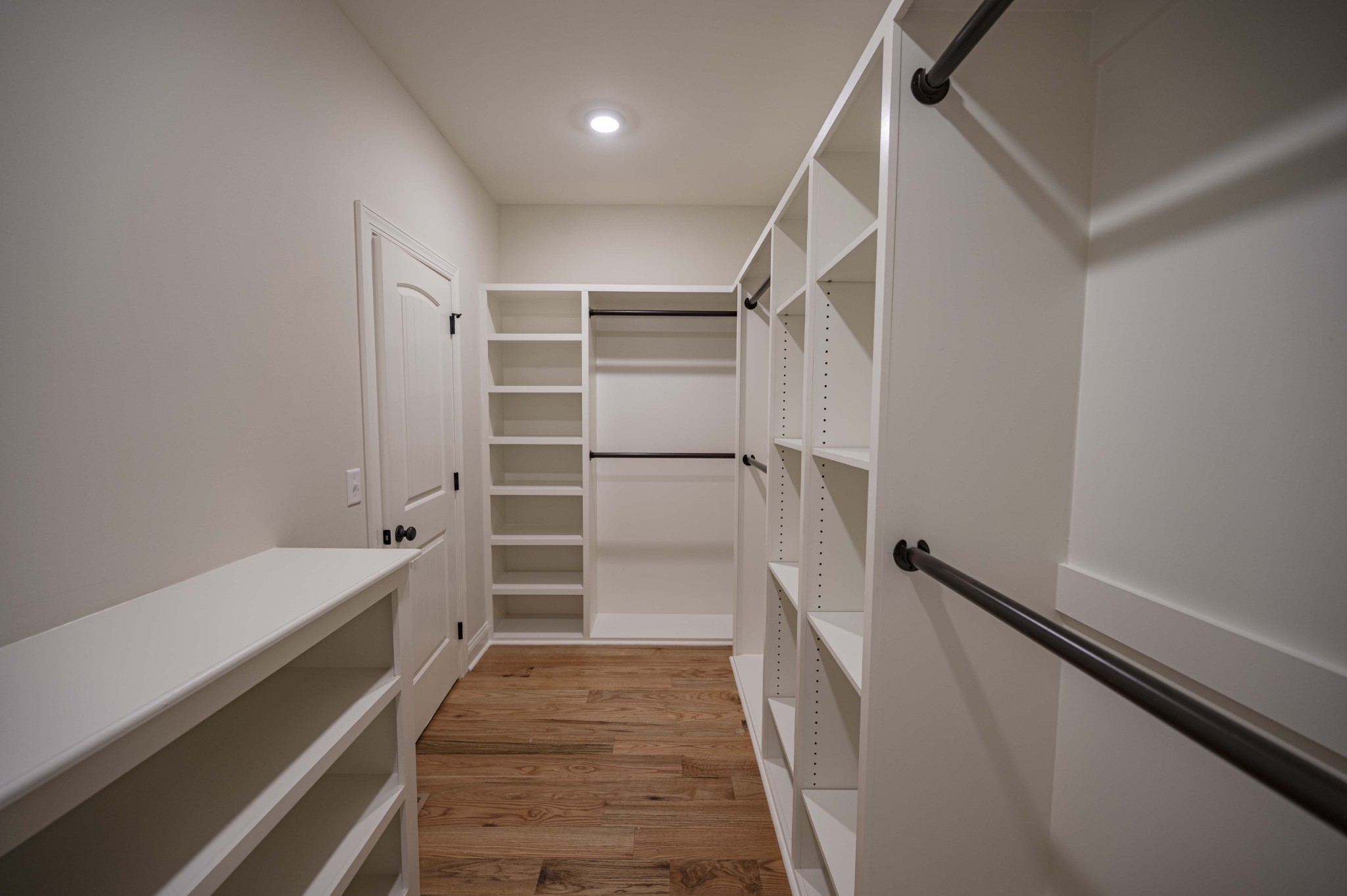 7502 Midland Road Christiana, TN 37037 - Photo 51 of 63 a hallway with closet and wooden floor