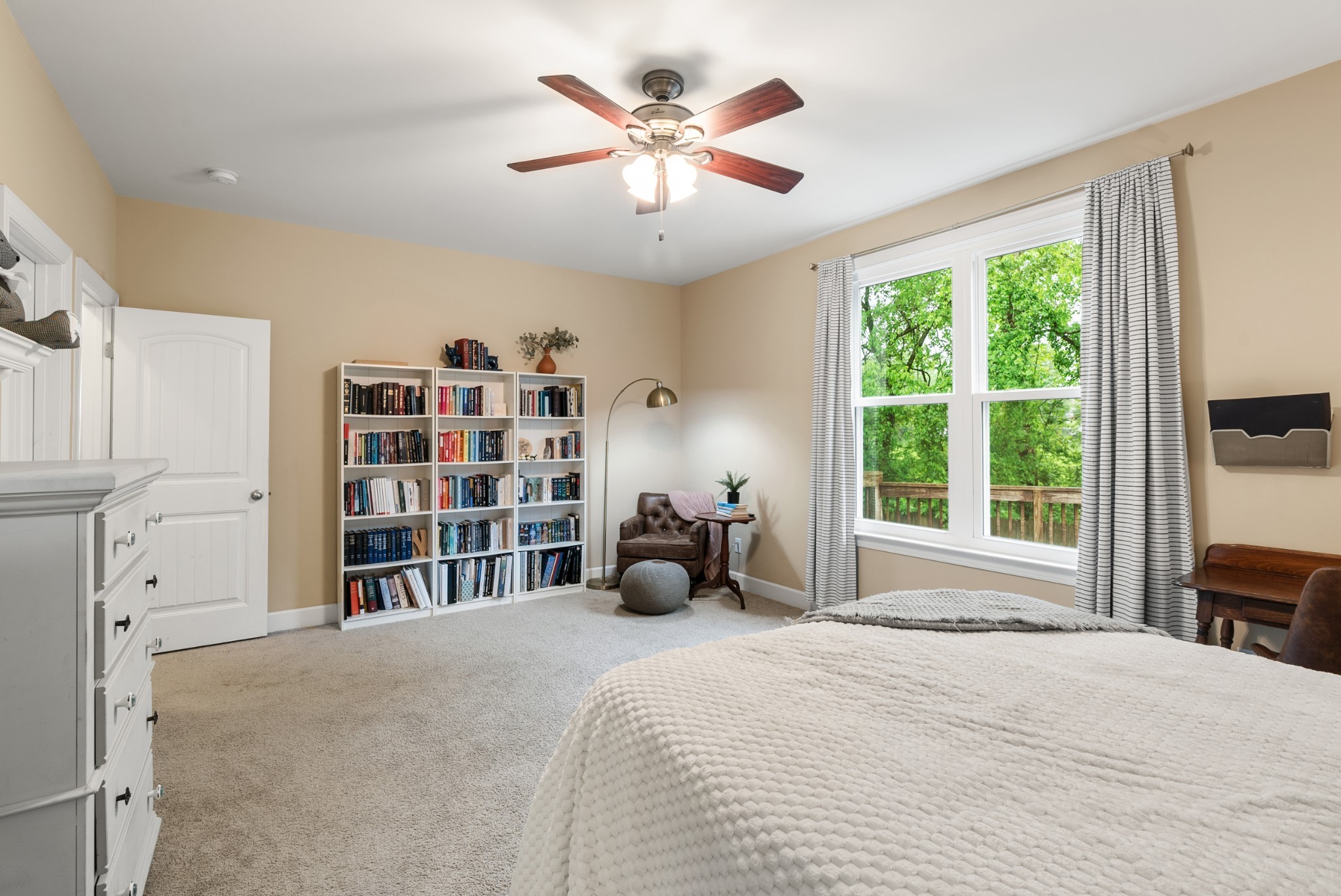 2014 Morton Drive Spring Hill, TN 37174 - Photo 21 of 44 a bedroom with a large bed and a large window