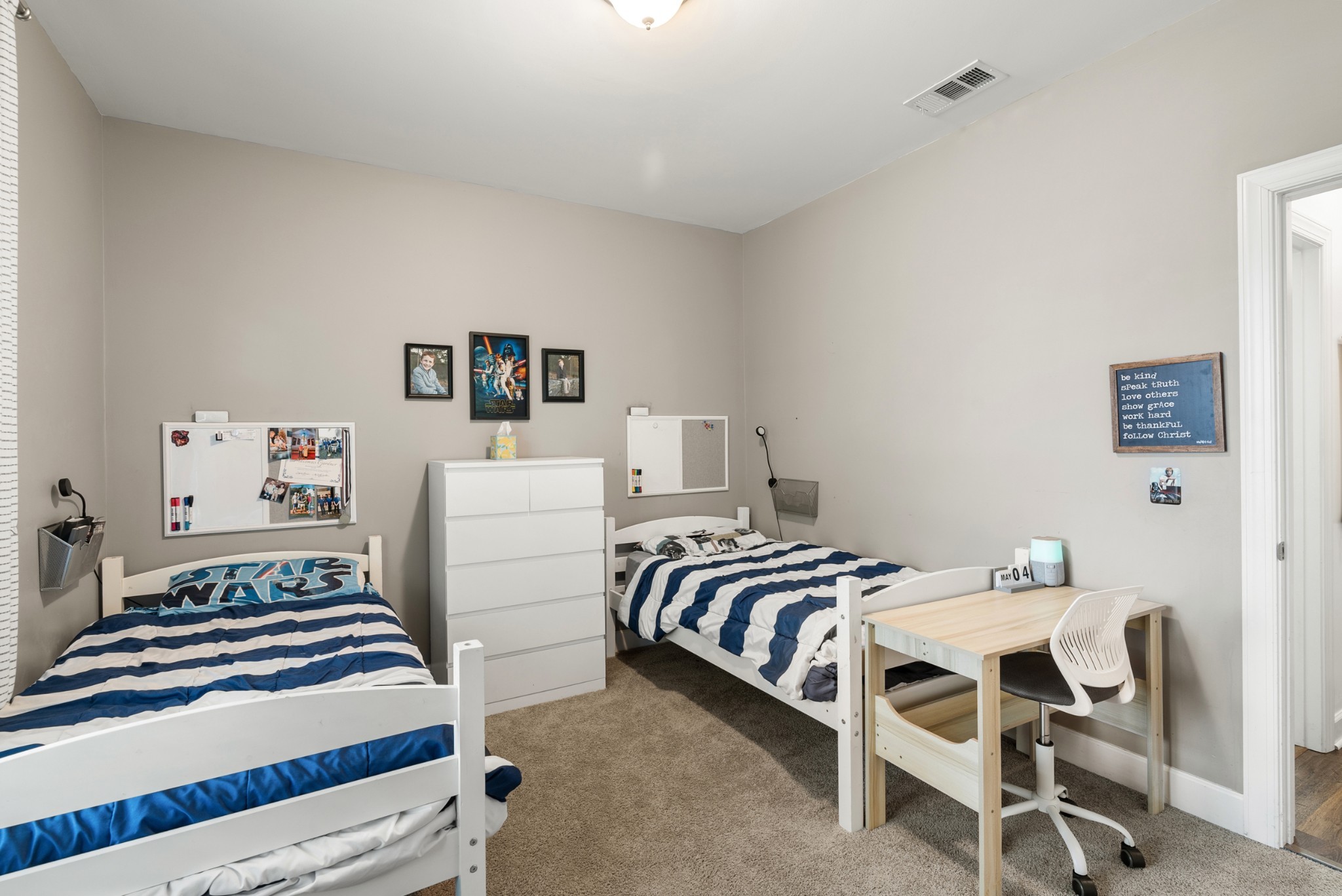 2014 Morton Drive Spring Hill, TN 37174 - Photo 31 of 44 a bedroom with a bed and a table in it