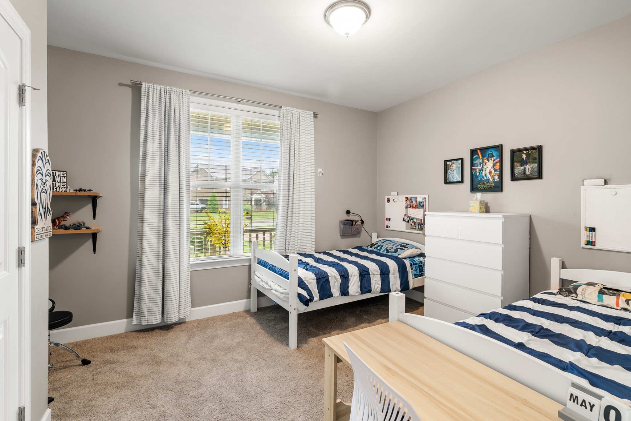 2014 Morton Drive Spring Hill, TN 37174 - Photo 32 of 44 a bedroom with two beds and a window