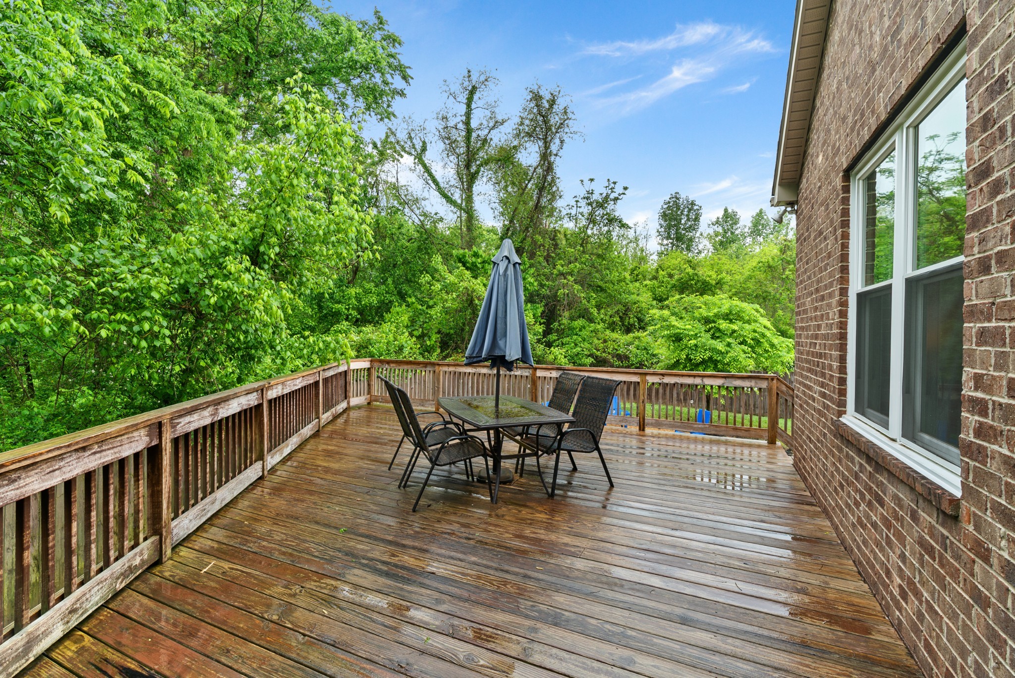 2014 Morton Drive Spring Hill, TN 37174 - Photo 38 of 44 a view of balcony with furniture and wooden floor
