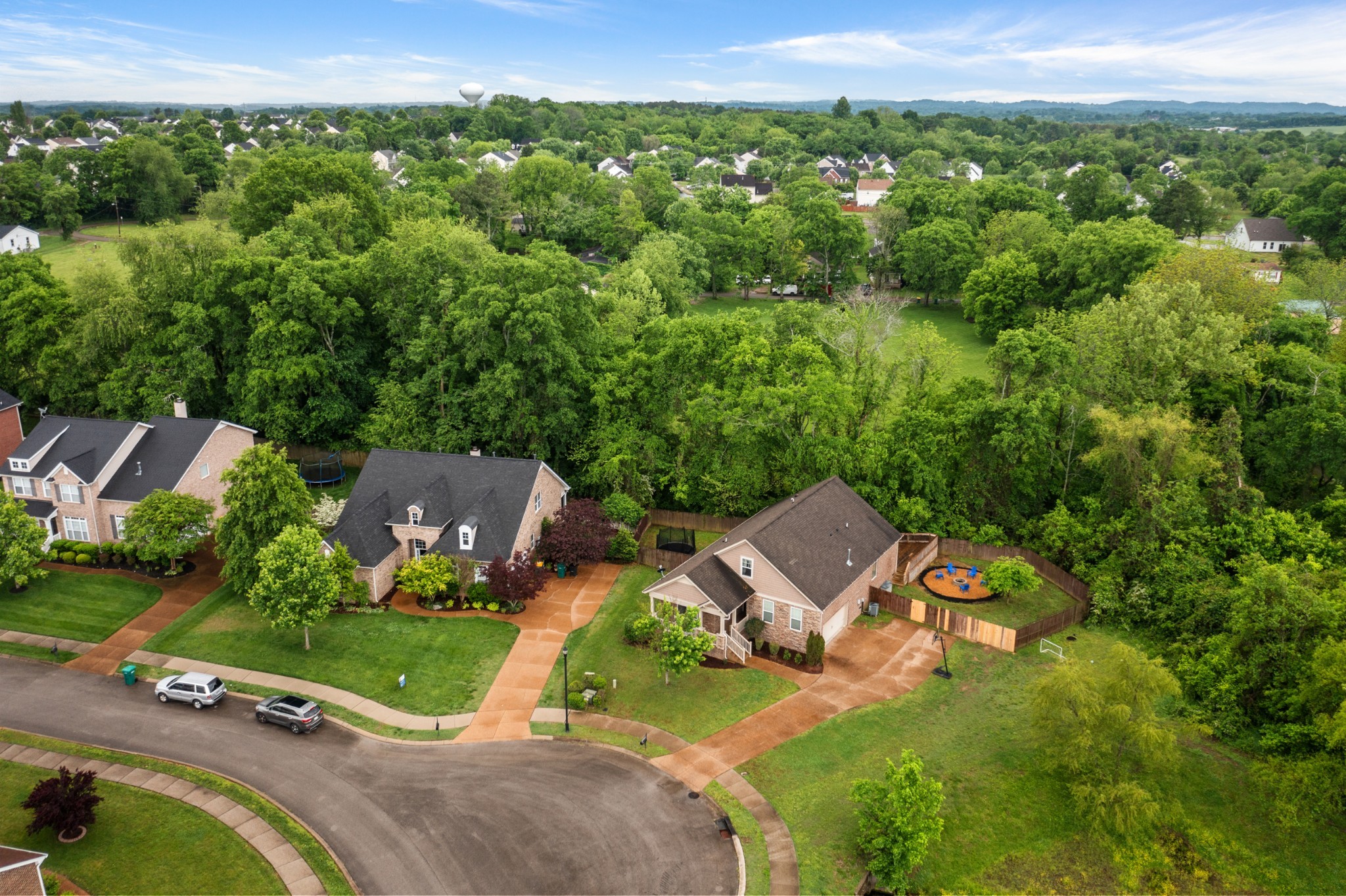2014 Morton Drive Spring Hill, TN 37174 - Photo 5 of 44 an aerial view of a house with a yard