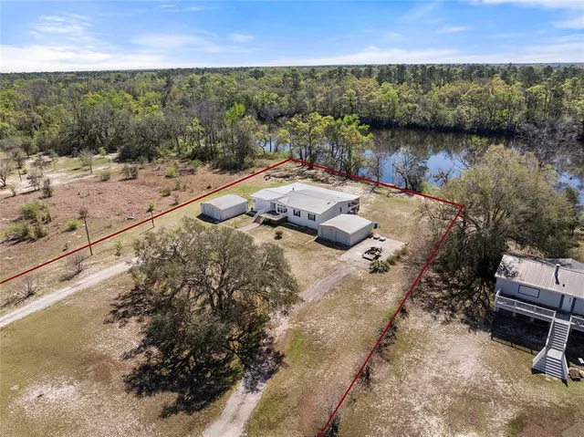 a view of a lake with a mountain