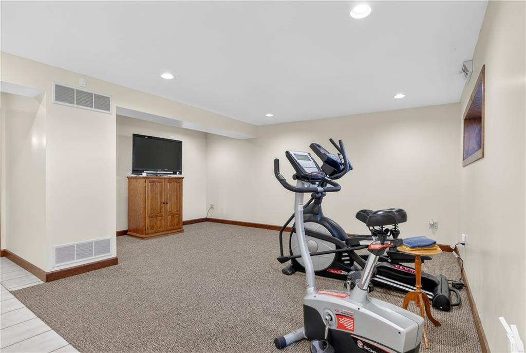 190 Portman Road Butler, PA 16002 - Photo 23 of 44 Lower Level finished for game room/exercise or office space.......