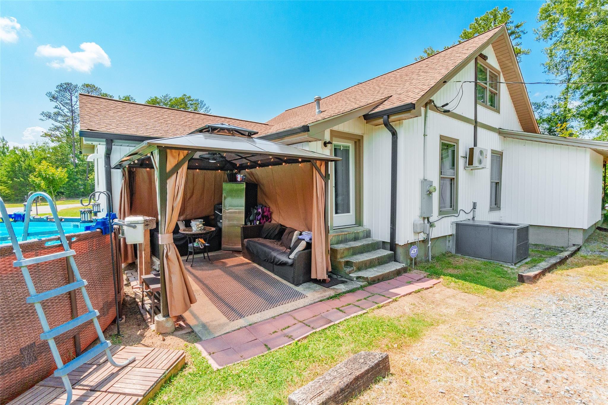 106 Guffey Road Cherryville, NC 28021 - Photo 28 of 41 a view of a backyard with a patio